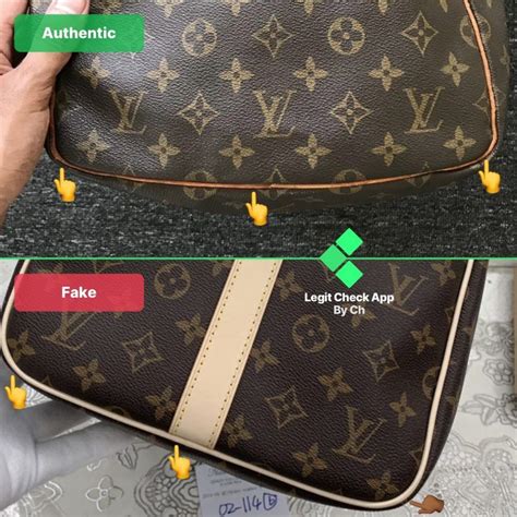 authentic louis vuitton stitching|authentic Louis Vuitton monogram.